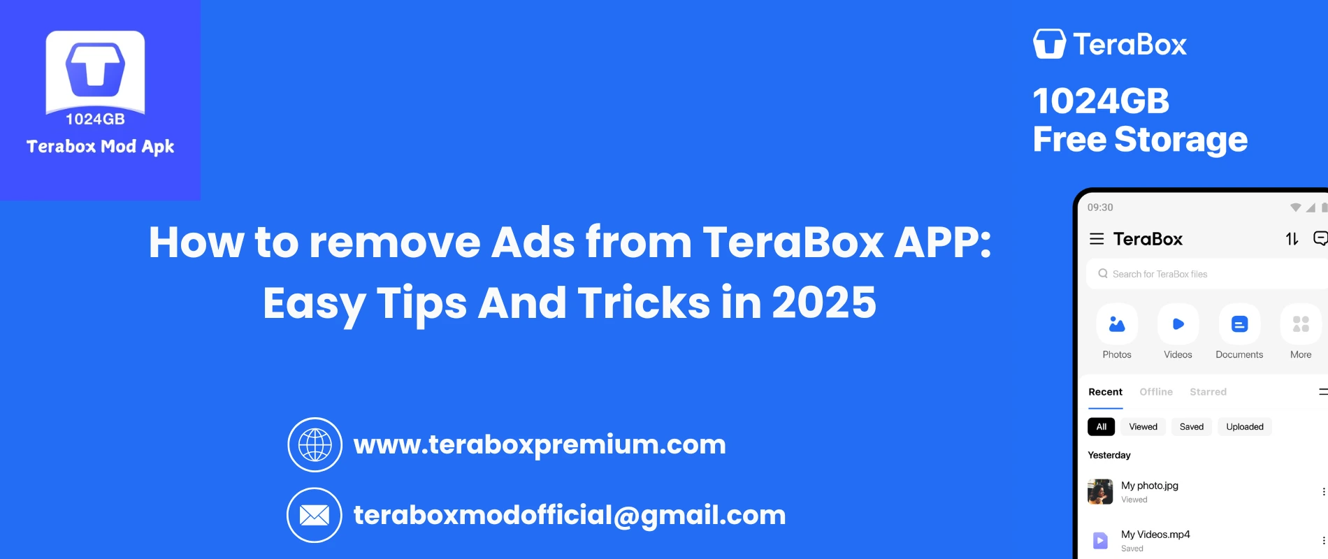 How to remove Ads from TeraBox APP